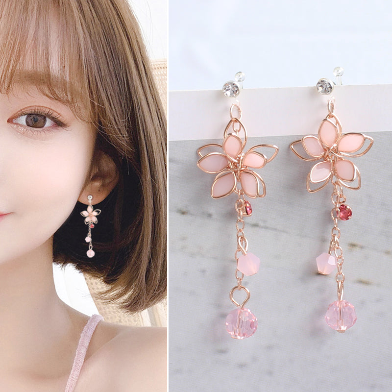 Fashion Sakura Earrings/Clips JK2718