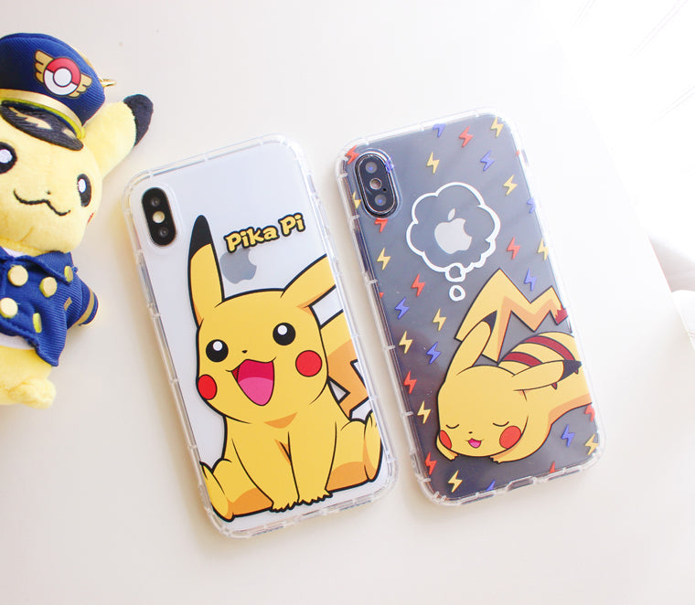 Lovely Pikachu Phone Case for iphone 6/6s/6plus/7/7plus/8/8P/X/XS/XR/XS Max JK1320