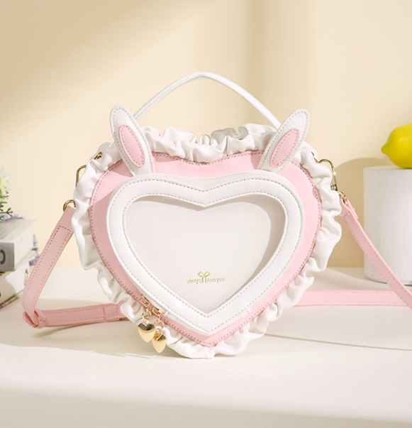 Kawaii Heart Shoulder Bag PN5804