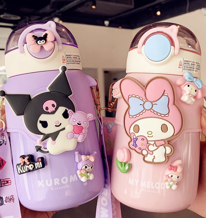 Kawaii Anime Stainless Steel Vacuum Water Bottle JK3690