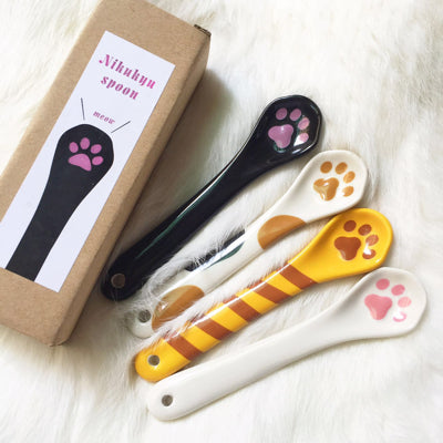 Cats Paws Ceramic Spoon JK1123