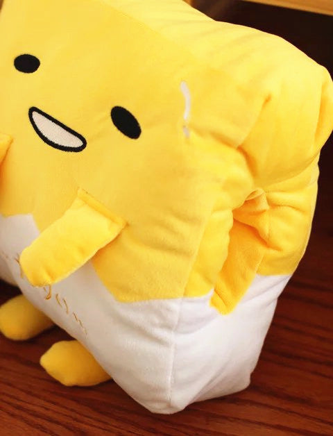 Gudetama Pillow And  Blanket JK1062