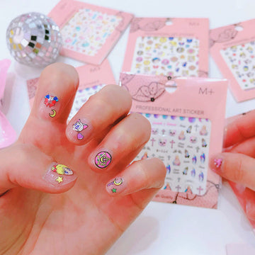 Sailormoon Luna Nail Stickers JK1141