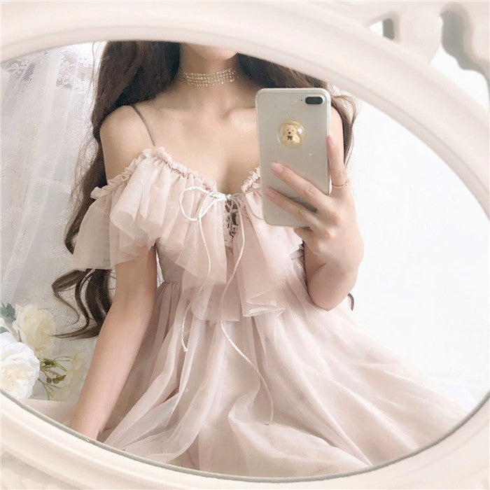 Sexy Chiffon One-piece Dress JK1204