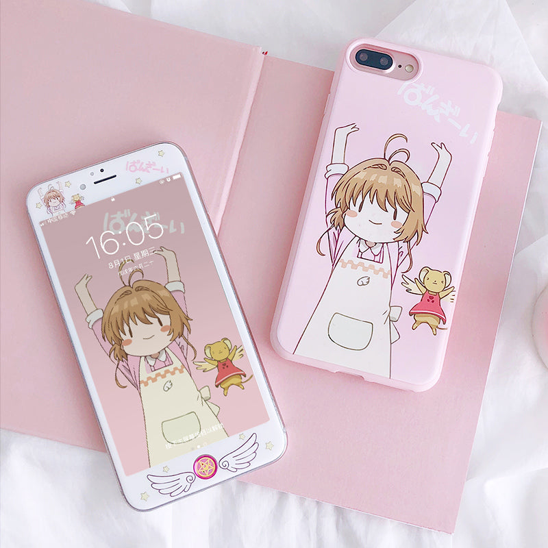 Pink Sakura Phone Case for iphone 6/6s/6plus/7/7plus/8/8P/X/XS/XR/XS Max JK1325