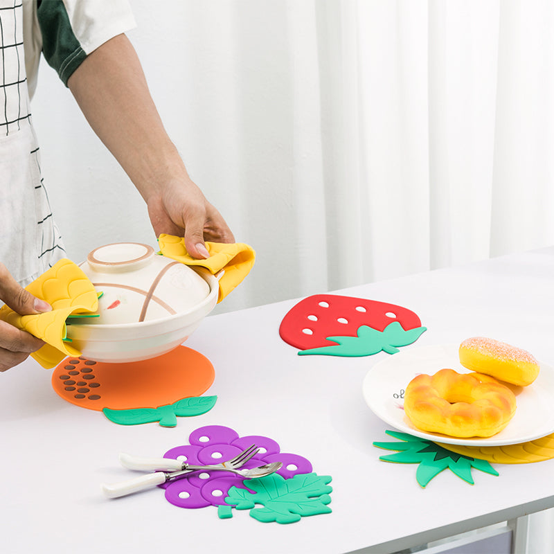 Cute Fruits Cup Mat JK2408