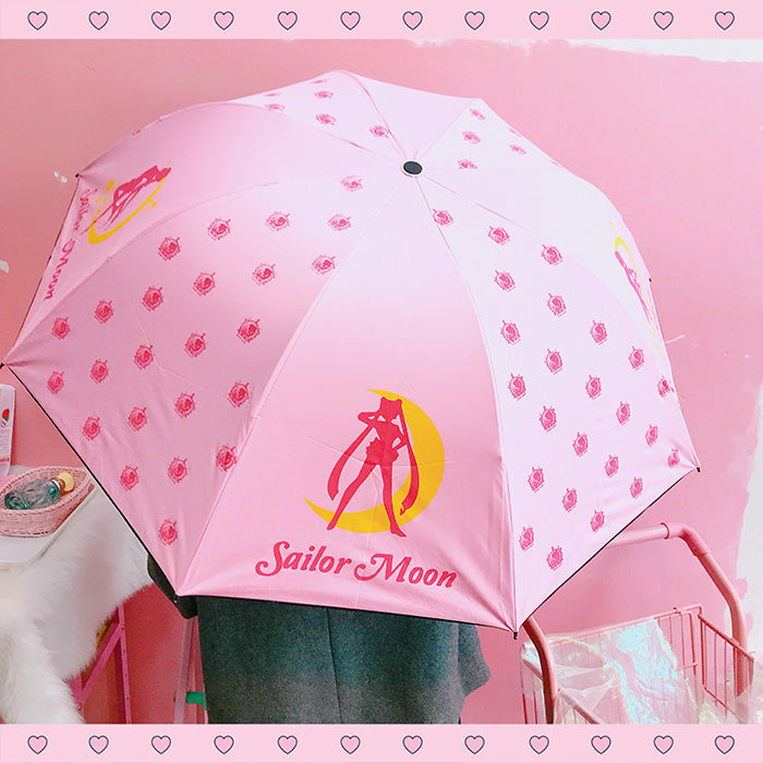 Sailormoon Folding Sun Umbrella JK1223