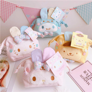 Cinnamoroll and Melody Makeup Bag JK1114