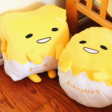 Gudetama Pillow And  Blanket JK1062