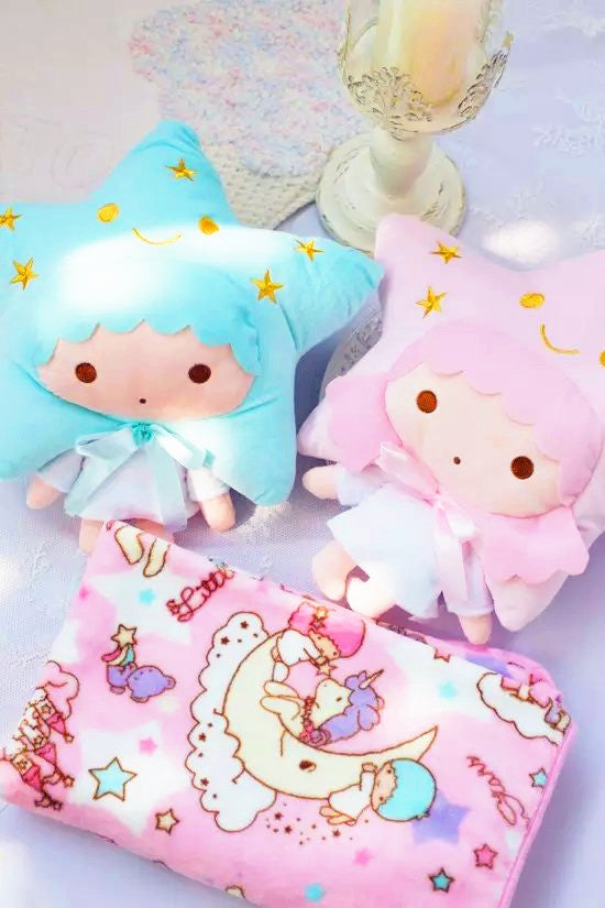 Little Twin Star Pillow And  Blanket JK1057