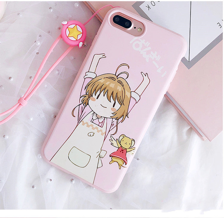 Pink Sakura Phone Case for iphone 6/6s/6plus/7/7plus/8/8P/X/XS/XR/XS Max JK1325