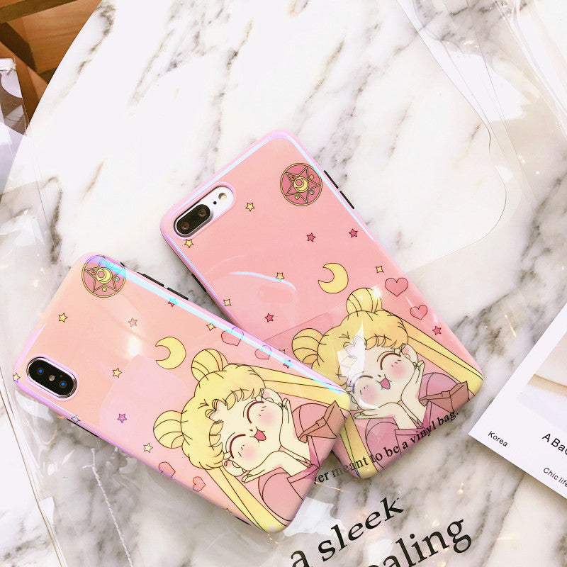 Cute Usagi Phone Case for iphone 6/6s/6plus/7/7plus/8/8P/X/XS/XR/XS Max JK1128