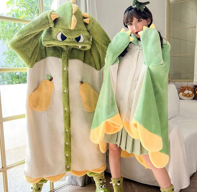 Lovely Dinosaur Winter Pajamas PN5505