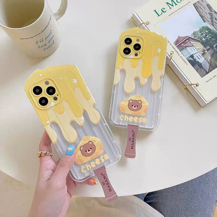 Bear Ice Cream Phone Case for iphone X/XS/XR/XS Max/11/11pro max/12/12pro/12pro max/13/13pro/13pro max PN5076