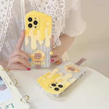 Bear Ice Cream Phone Case for iphone X/XS/XR/XS Max/11/11pro max/12/12pro/12pro max/13/13pro/13pro max PN5076