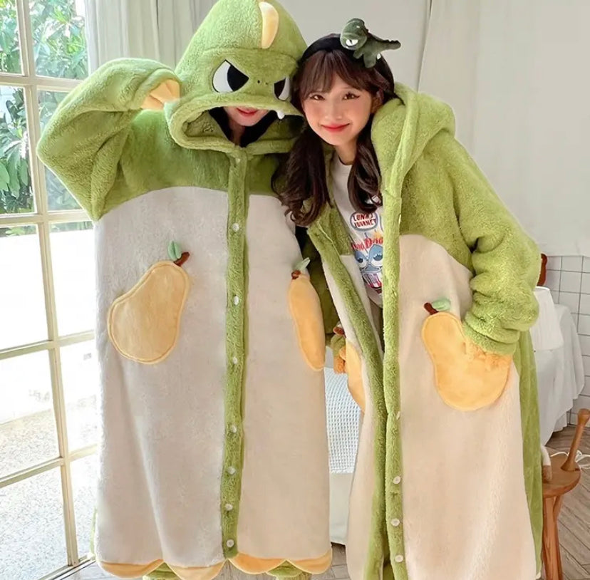 Lovely Dinosaur Winter Pajamas PN5505